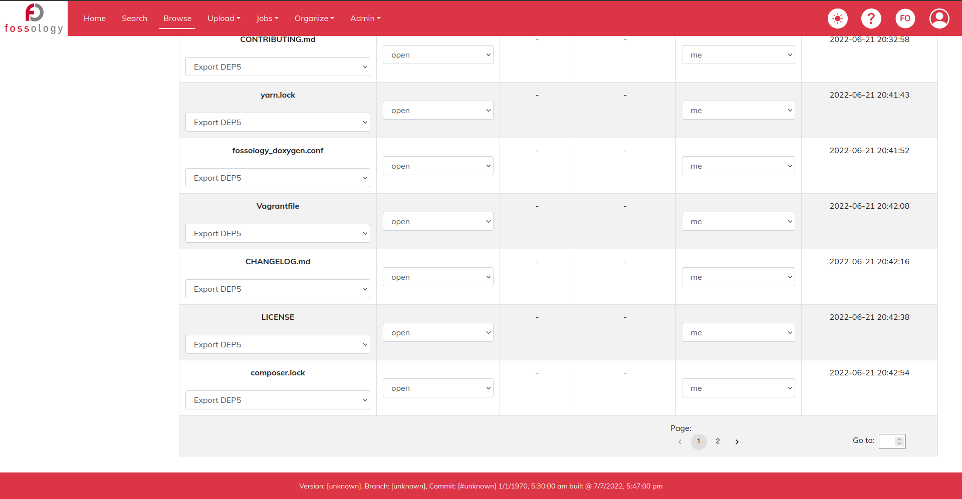 pagination